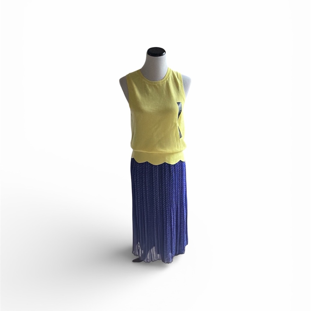 Banana Republic Yellow Sleeveless Top